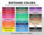 Professional Sewn BioThane® WAIST Lead